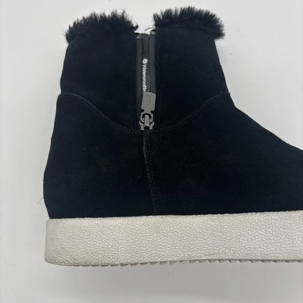 Blondo Haven Waterproof Suede Comfort Sneaker, Women's Size 9 Black. Winter Shoe